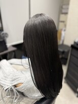 ルスリー 横浜店(Lsurii) 横浜駅/髪質改善縮毛矯正/黒髪/小顔