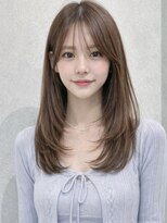ナナローネス 渋谷(nana loness)&nbsp;小顔見えくびれレイヤー×まろやかベージュ