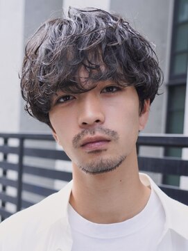 フィフス 天神大名(fifth) 天神メンズパーマシャドウパーマシースルーマッシュウルフゆるめ