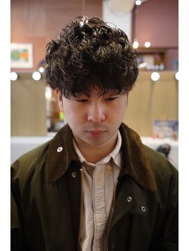 エディ(Edy) メンズカーリーパーマスペインカールケアパーママッシュ外国人風