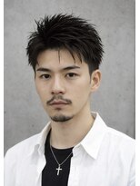 バーバーショップテト(barber shop tete)&nbsp;爽やかツーブロアップバングスパイキーショート
