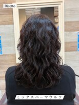 ヘアーリゾートサロン リチェット(Hair Resort Salon Ricetto)&nbsp;ミックスパーマウルフ