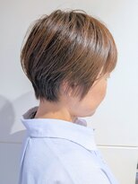 エンクス 天王町店(enx)&nbsp;ダークパープル/ナチュラルショート/夏のヘアアレンジ天王町HA62