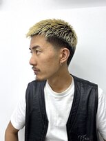 キングコング バーバーショップ バイ アルバレス(KING KONG BARBERSHOP by ALVAREZ)&nbsp;マレットヘア×クロップ【所沢市/バーバースタイル/フェード】