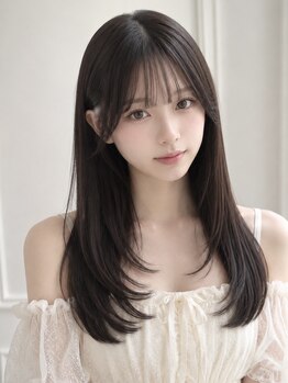 ユーフォリア エヌ 池袋サンシャイン通り店(Euphoria +n)の写真/<池袋>簡単に巻けてアレンジも楽しめる!トレンドの「レイヤー」でオシャレ度UP◎カット+カラー+TR￥9900