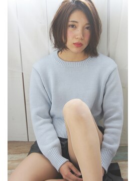 ギャレット 新宿店(Garret) ヌケ感がかわいい☆ボブ/20代30代40代50代60代