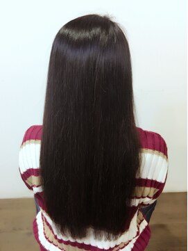 ヘアーアンドビューティー ハナハナ(hana hana) ＃髪質改善　～ハーブトリートメントカラー仕上がり～