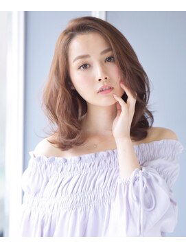 ネオリーブ モカ 川崎チネチッタ店(Neolive mocca) 《mocca☆川崎》☆フリンジタンバルモリ×グレージュ☆