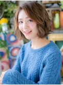 *EVE戸頭*アシンメトリーな前下がりボブ