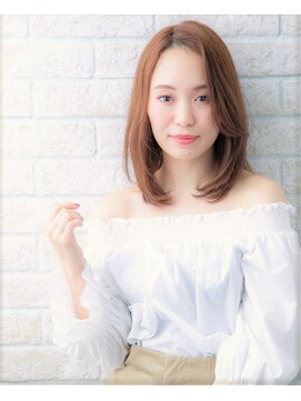 ソア 武蔵小杉(SOAR) 無造作黒髪伸ばしかけラフヴェールウェーブの小顔フェザーロング