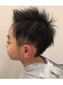 ベリーショートツーブロック