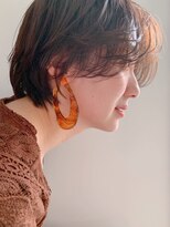 ネイビー チャムズ 久留米(NAVY chums)&nbsp;久留米【NAVY】透け感オリーブショート