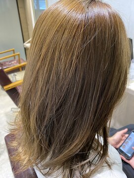 エイト 上野店(EIGHT ueno) EIGHT ueno【工藤】ミルクティーベージュ