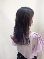 カリン ハッピーヘアライフ 長吉長原店(carin happyhairlife)&nbsp;ラベンダーグラデーション