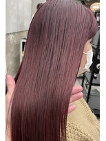 ザ デイ(THE DAY)&nbsp;ボルドーピンクカラーとロング