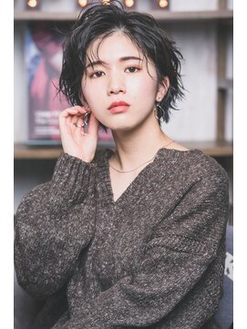 ウェントス ヘアデザイン(VENTUS Hair design) 暗髪ショート