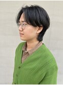 センターパートウルフヘア / 井上