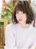 ★フレンチガーリー大人ハイライト外ハネボブ20代30代40代★8