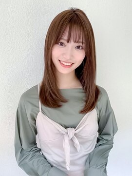 オーブ ヘアー ステラ 筑紫野店(AUBE HAIR stella) 動くほどツヤめき◇上質ストレート
