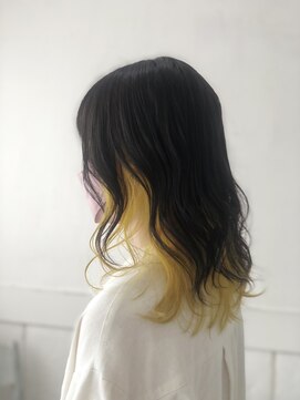 ネフ(NeF) ナチュラルウルフにイエローインナー☆