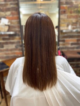 ヘアーラウンジ エゴ(Hair Lounge EGO) ゼロアルカリストレート　イメチェン　武蔵新城 槙本