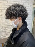 刈り上げないマッシュ×波巻きパーマ【Remii大通】