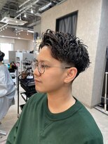 フラッグ ヘアー 天神西通り店(Flag HAIR)&nbsp;メンズパーマ ツイストスパイラル