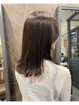 ルクス(Lux) hair lux 【中村優希】ショコラブラウンミディ