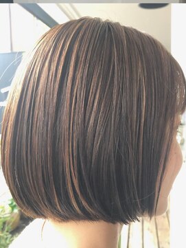 オーバルヘアー(OVAL hair) 透明感ショコラブラウンボブ◎