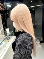 ソル ジングウマエ(SOL JINGUMAE)&nbsp;ミルクティーベージュダブルカラーケアブリーチインナーカラー