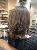 レイヤー×くびれヘアー