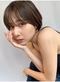 小顔ショートカット*前髪ありショート*ハンサムショートカット3