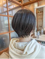 キール 海浜幕張(keel)&nbsp;頭の形がキレイに見えるショートヘア