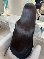 ドロシー 郡山桑野店(Dorothy)&nbsp;イメチェンハッシュカットフルバング似合わせレッドブラウン