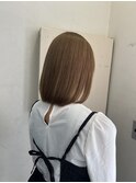 ボブカット　酸性ストレート
