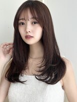 コート 表参道(Cote)&nbsp;Cote 美髪/オリーブベージュ/セミディ//カットレイヤー