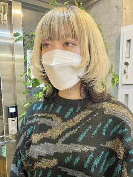 カリーナコークス 原宿 渋谷(Carina COKETH) ウルフカット/インナーカラー/ダブルカラー/レイヤーカット