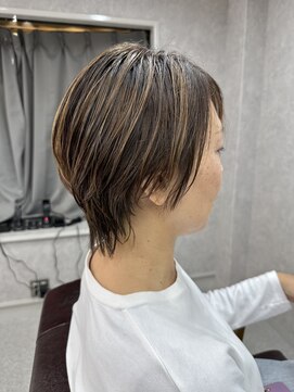 リアン(Lien) 【最高の組み合わせ】コントラストハイライト×くびれショート