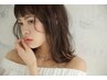 【白髪染め】N.カラー(根元)+セルフブロー　￥8000→￥4000