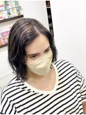 ポイントハイライト　ピンクベージュ