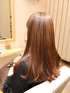 ワンアンドオンリー(One And Only) 髪質改善美シルエットロングヘア透明感ナチュラルブラウン