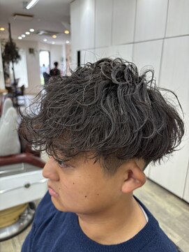 ヘア ナヴォーナ 千代ケ崎店(hair NAVONA) 波巻きパーマ