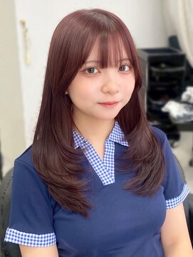 ジィルム(XELM) 韓国レイヤーカット/ブリーチ/レイヤーカット/ハッシュカット