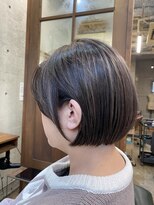 インク(inc)&nbsp;【30代・40代・50代】似合わせボブ/白髪ぼかしハイライトカラー