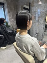 エス 大阪梅田店(es) ぷつっとボブ