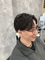 段 ニュアンスパーマでカッコよく