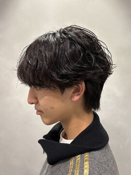 綿貫航太◎シャドウパーマ/シースルーマッシュ/テテ風パーマ