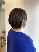 ジプソ(Gypso Hair salon)&nbsp;【 ショートボブ × オリーブピアスカラー 】