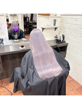 アボックス(abox) ペールラベンダー/ラベンダーカラー/ケアブリーチ/学割/U24