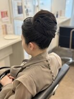 マーリー(marlee)&nbsp;お団子 シニヨン 表参道 ヘアセット 結婚式